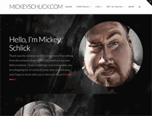 Tablet Screenshot of mickeyschlick.com